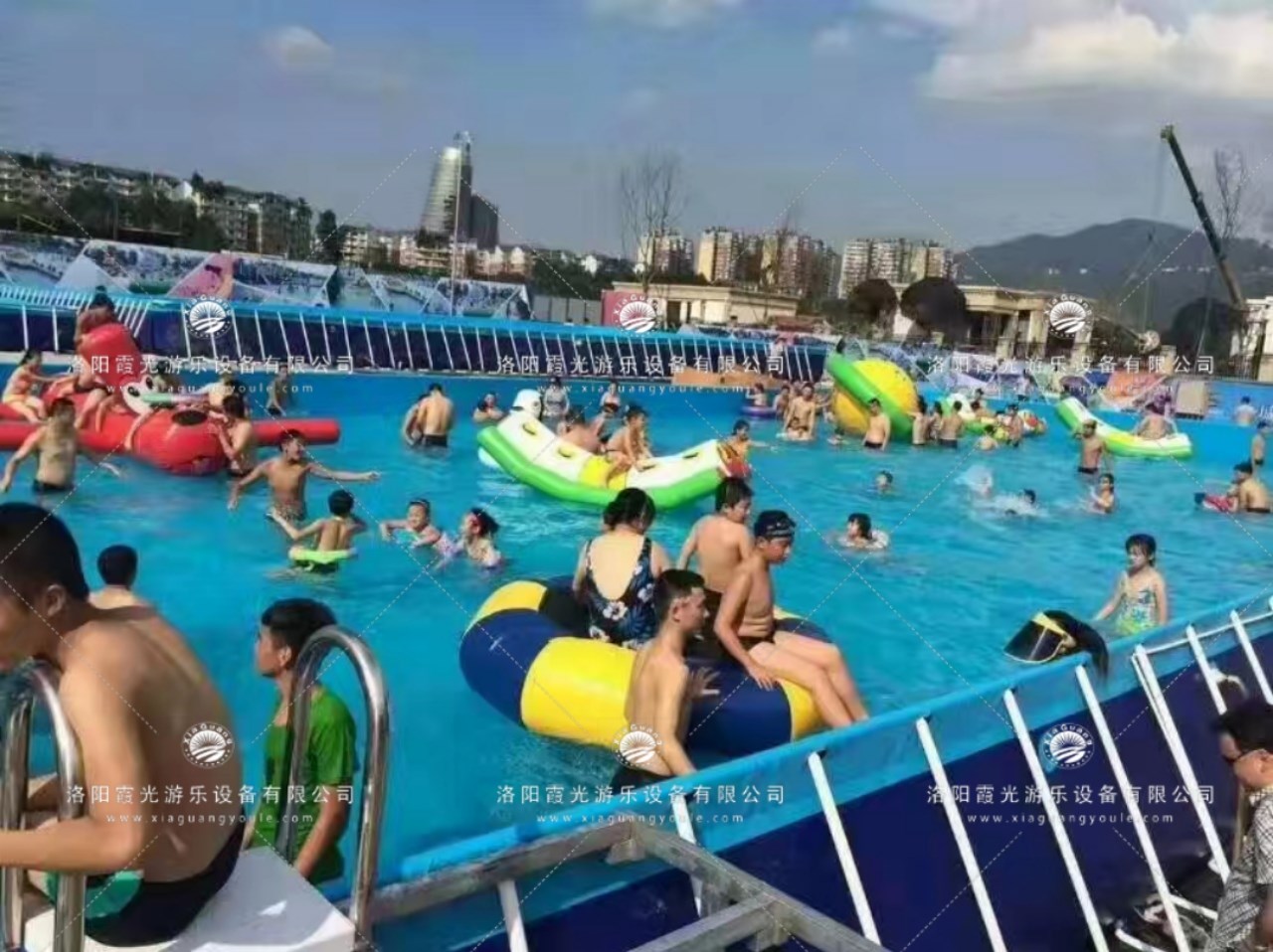 莎车水上乐园支架泳池